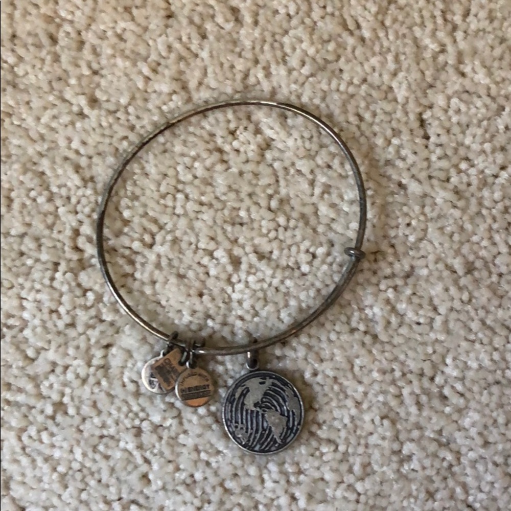 Alex and Ani globe bracelet